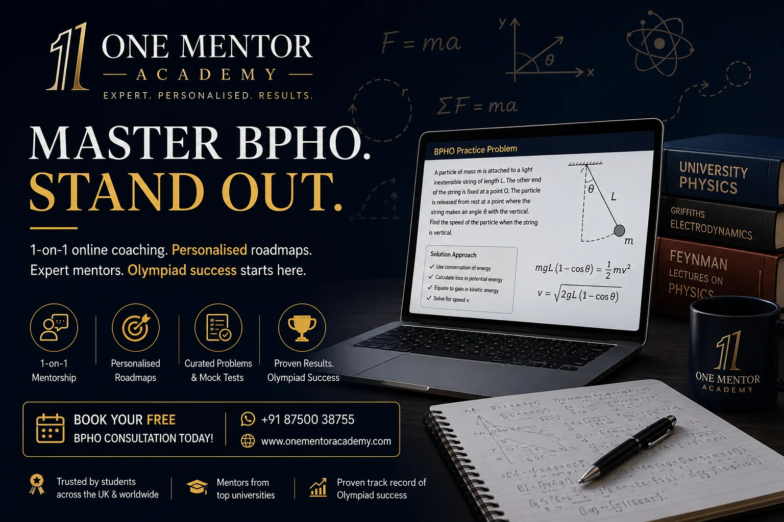 BPHO Online Classes: The Complete Guide to British Physics Olympiad Preparation (2025–2026)