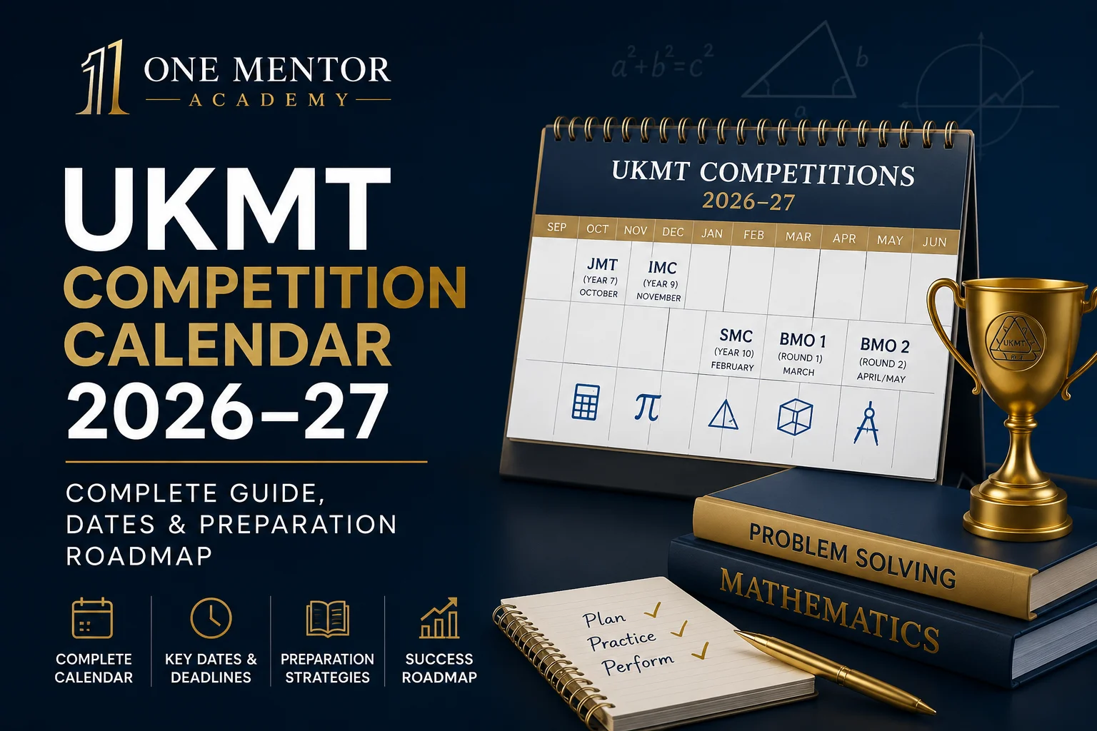 UKMT Competition Calendar 2026–27: Complete Guide, Dates & Preparation Roadmap
